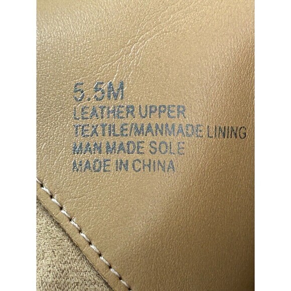 Gianni Bini Women Size 5.5 Leather Boot Cheetah Leopard Over The Knee Western Rk - Picture 12 of 12